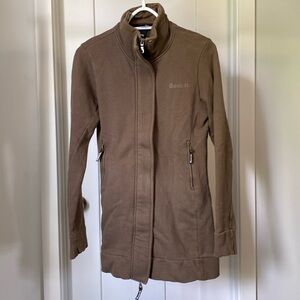 Long Bench Zipper Sweater